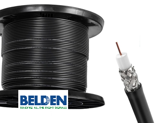Cable Belden Sdi 8281 Rg-59/u Blindado Doble Malla Video