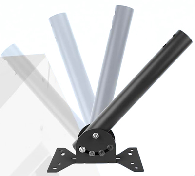 Base Soporte Pared/cornisa-etc.p/antena Farol Luminaria 43/44mm