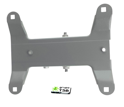 Base Soporte Pared Rotación 43mm Para Antena Tsb