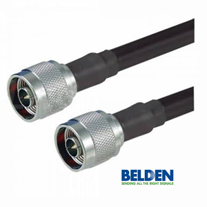 Cable Coaxial Belden 7808(lmr240)+amphenol N Macho/macho1 Mt