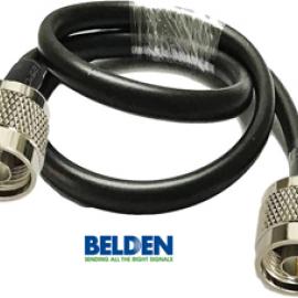 Cable Coaxial Belden 7808(lmr240)+amphenol N Macho/macho1 Mt