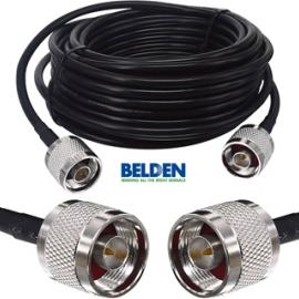 Cable Coaxial Belden 7808(lmr240)+amphenol N Macho/macho1 Mt