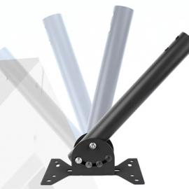 Base Soporte Pared/cornisa-etc.p/antena Farol Luminaria 43/44mm