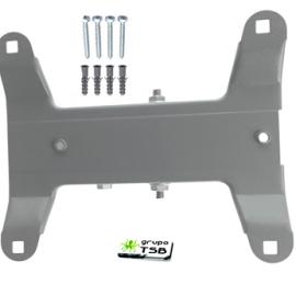 Base Soporte Pared Rotación 43mm Para Antena Tsb